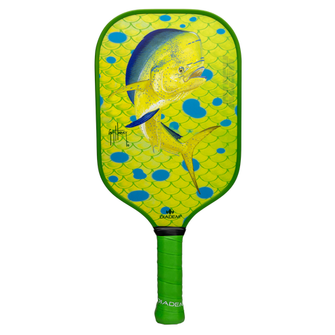 Vợt Pickleball Diadem Rush Guy Harvey Limited Edition - Thiết kế độc đáo nghệ thuật biển, nhẹ và bền cho người chơi kiểm soát tốt nhất.