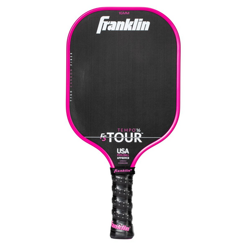 Vợt Pickleball Franklin FS Tour Tempo 14mm Carbon T700 - Độ Bật và Xoáy Tốt, Lõi Polypropylene Bền Chắc, Chất Lượng Cao