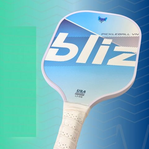 Vợt Pickleball Sợi Thủy Tinh Bliz L3-618 - Thiết Kế Cân Bằng Dành Cho Người Mới, Độ Kiểm Soát Tốt, Nhẹ, Bền Chắc