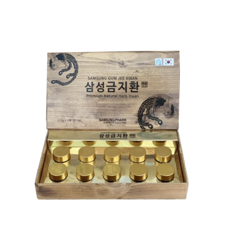 An Cung Ngưu Hoàng Hàn Quốc Hộp Gỗ Nhỏ 10 Viên - Bổ Nguyên Khí, Ổn Định Huyết Áp, Tăng Cường Sức Khỏe Tổng Thể