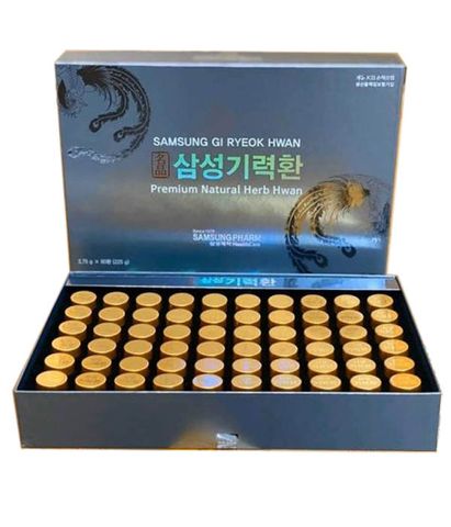 An Cung Ngưu Hoàng Hoàn Samsung Pharm - Thực phẩm chức năng 60 viên Hàn Quốc hỗ trợ sức khỏe tim mạch và phòng ngừa mệt mỏi