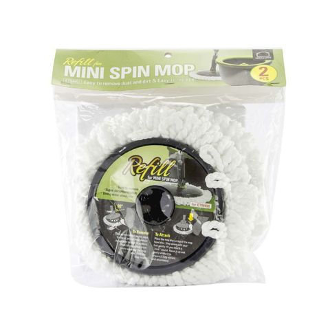 Bộ 2 Bông Lau Thay Thế LocknLock ETM498 Microfiber - Giẻ Lau Nhà Chất Lượng Cao, Tiết Kiệm Chi Phí, Thay Thế Dễ Dàng