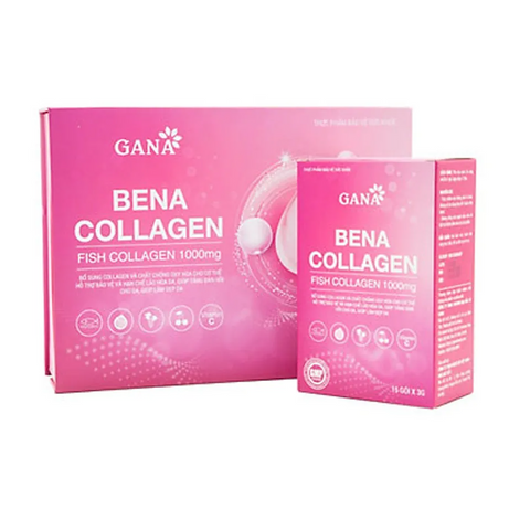 Bột uống Bena Collagen Gana hỗ trợ làm đẹp da