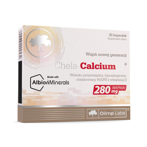 Chela Calcium D3 - Canxi hữu cơ 30 viên Ba Lan