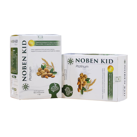 Cốm Trí Não Noben Kid hộp 30 gói dạng cốm