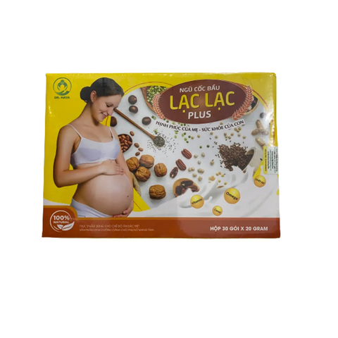 Combo 2 Hộp Ngũ Cốc Bầu Lạc Lạc Dr.Maya - Bổ Sung Dưỡng Chất Tốt Cho Mẹ Bầu và Thai Nhi, Hỗ Trợ Phát Triển Toàn Diện