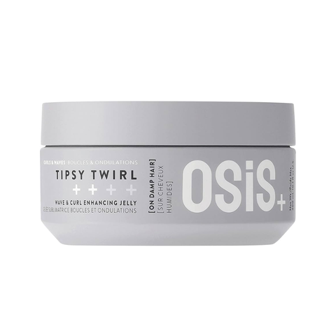 Gel giữ nếp cho tóc xoăn Schwarzkopf Osis Tipsy Twirl 300ml - Tạo kiểu hoàn hảo cho tóc sóng, xoăn và tự nhiên, không bị cứng