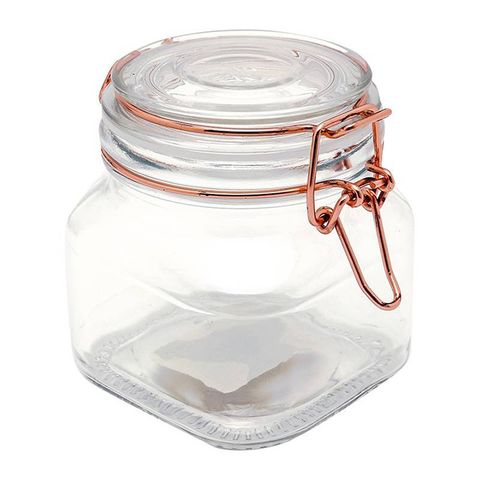 Hũ Thủy Tinh Đựng Đồ Nắp Cài LocknLock 700ml- Hàng Chính Hãng