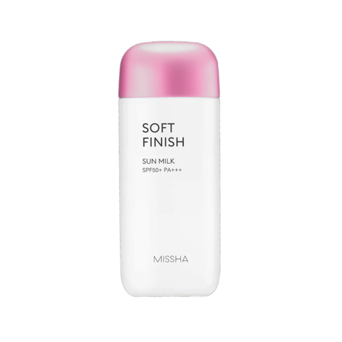 Kem Chống Nắng Missha Soft Hồng Finish SPF 50+ - Bảo Vệ Da Từ Ánh Nắng Hiệu Quả, Lớp Kem Mỏng Nhẹ, Tự Nhiên, Dành Cho Da Dầu, Nhạy Cảm
