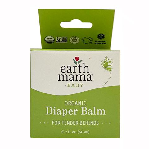 Kem chống hăm hữu cơ Earth Mama Diaper Balm 60ml cho bé - Giải pháp làm dịu da an toàn từ thiên nhiên cho trẻ sơ sinh