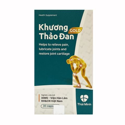 Khương Thảo Đan Gold - Viên uống hỗ trợ xương khớp tự nhiên, 30 viên, tăng cường chức năng và giảm đau khớp.