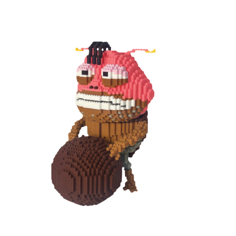 Mô Hình Lắp Ráp Ấu Trùng Tinh Nghịch Larva Aztoys - Đồ Chơi Giáo Dục Phát Triển Tư Duy Cho Trẻ Em, Chủ đề Phim Hoạt Hình Nổi Tiếng