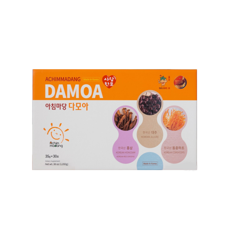 Nước Hồng Sâm Đông Trùng Táo Đỏ Damoa Achimmadang - Giải Pháp Tăng Cường Sức Khỏe Từ Thiên Nhiên, Bổ Sung Dinh Dưỡng Cho Người Trưởng Thành