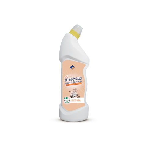 Nước Tẩy Rửa Bồn Cầu Hữu Cơ ECOCARE 1L - Chiết Xuất Bồ Hòn, Tinh Dầu Quế và Sả Chanh, Diệt Khuẩn và Khử Mùi Hiệu Quả