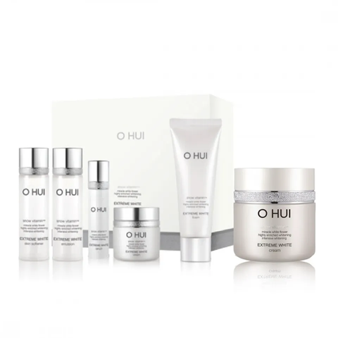 Bộ Kem Dưỡng Trắng Da Ohui Extreme White - Giải Pháp Làm Sáng Da, Cung Cấp Độ Ẩm và Dưỡng Chất Chuyên Sâu cho Da