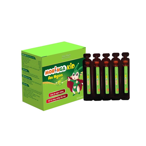 Siro Ăn Ngon Moringa Kids 30 Ống - Hỗ Trợ Tiêu Hóa, Tăng Cường Sức Đề Kháng Cho Trẻ Em Hữu Cơ