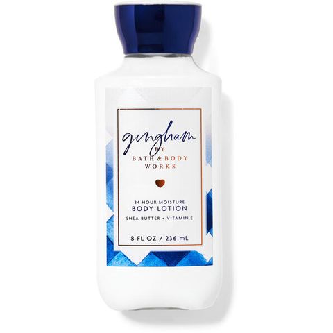 Sữa Dưỡng Thể Bath & Body Works Gingham 236ml - Giúp Da Mềm Mại, Mịn Màng, Hương Nước Hoa Sang Trọng, Dưỡng Ẩm Bền Lâu