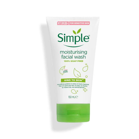 Sữa Rửa Mặt Simple Da Khô Màu Trắng 150ml