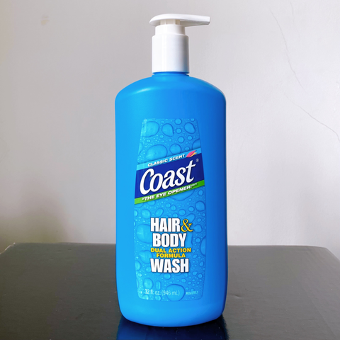 Sữa tắm gội Coast Hair and Body Wash cho nam 946ml Mỹ