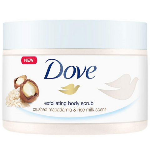 Tẩy da chết toàn thân Dove Exfoliating Body bản Đức bản Mỹ