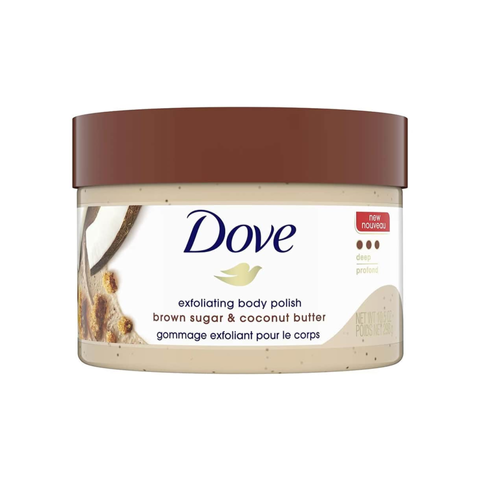 Tẩy Tế Bào Chết Dove Exfoliating Body Polish Scrub 298g - Brown Sugar