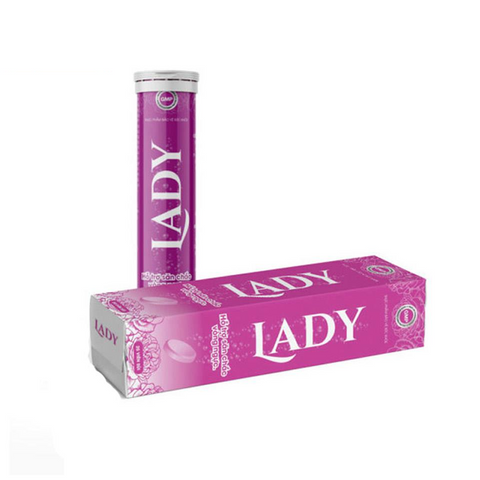Viên Sủi Lady Chính Hãng Hỗ Trợ Tăng Vòng 1 Hiệu Quả