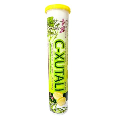 Viên sủi Xuyên Tâm Liên C-Xutali hỗ trợ giảm ho