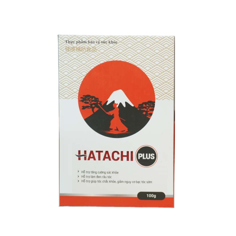 Viên Uống Hatachi Plus Hỗ Trợ Làm Đen Râu Tóc - Giải Quyết Tóc Bạc Sớm, Tóc Yếu, Và Kích Thích Mọc Tóc Tự Nhiên