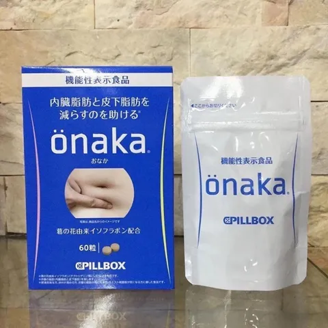 Viên uống giảm mỡ bụng Onaka Nhật Bản - Hỗ trợ đào thải chất béo, giảm eo hiệu quả cho phụ nữ sau sinh, cải thiện vóc dáng.