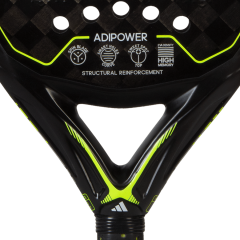 Vợt Padel Adidas Adipower 3.2 RK1AC9U21 - Dành Cho Người Chơi Chuyên Nghiệp, Tăng Cường Sức Mạnh Tấn Công, Công Nghệ Spin Blade