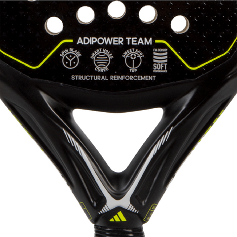 Vợt Padel Adidas Adipower Team RK2AB1U14 - Dụng Cụ Thể Thao Chuyên Nghiệp, Lớp Bảo Vệ Khung, Thiết Kế Hiện Đại, Độ Bền Cao