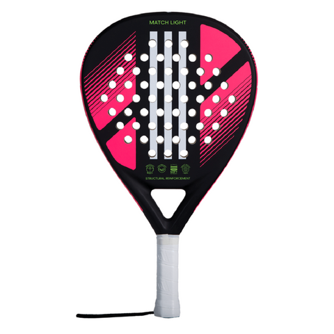 Vợt Padel Adidas Match Light 3.2 RK5GB4U58 - Thiết Kế Giọt Nước, Mặt Sợi Thủy Tinh, Dễ Kiểm Soát Bóng, Dụng Cụ Thể Thao Chất Lượng Cao