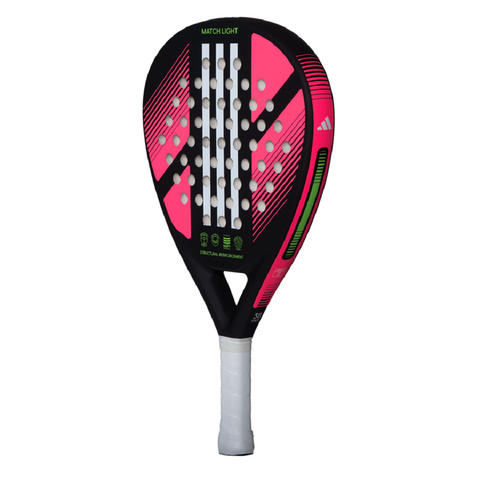 Vợt Padel Adidas Match Light 3.2 RK5GB4U58 - Thiết Kế Giọt Nước, Mặt Sợi Thủy Tinh, Dễ Kiểm Soát Bóng, Dụng Cụ Thể Thao Chất Lượng Cao