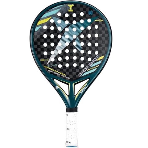 Vợt Padel Drop Shot Explorer Pro 5.0 SN-N26D-MB1I - Chất liệu Carbon, Thiết kế 3D Độc Quyền, Độ Xoáy Cao, Dụng cụ Thể Thao Chất Lượng Cao
