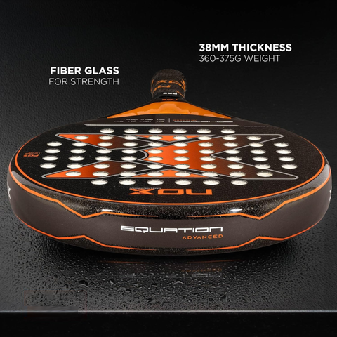 Vợt Padel Nox Equation Advanced 2022 - Thiết Kế Gọt Nước, Công Nghệ HR3, Cao Cấp Cho Người Chơi Padel Trung Cấp