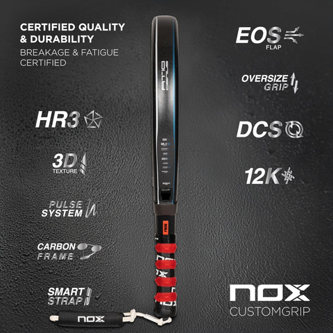 Vợt Padel NOX ML10 Luxury Bahia 12K Miguel Lamperti 2024 - Món quà hoàn hảo cho người chơi thể thao, thiết kế cao cấp và độ bền vượt trội