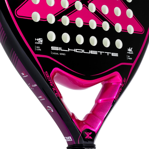 Vợt Padel Nox Silhouette Casual 2023 - Cây Vợt Đáng Chơi Cho Người Mới và Trung Cấp, Thiết Kế Năng Động, Khung Carbon Bền Bỉ