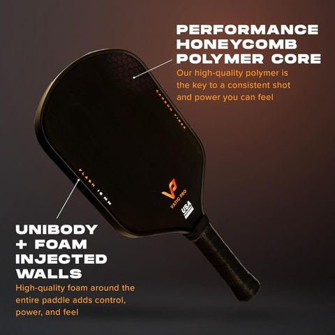 Vợt Pickleball Vatic Pro Carbon Fiber 16mm - Bền Bỉ, Hiệu Năng Cao, Thiết Kế Hiện Đại Cho Người Chơi Chuyên Nghiệp và Mới Bắt Đầu