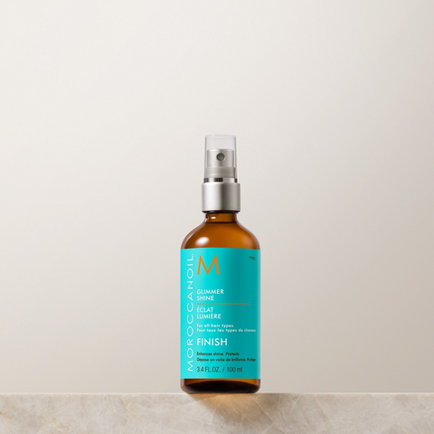 Xịt Tạo Bóng Tóc Moroccanoil Glimmer Shine Spray Finish 100ml - Dưỡng Tóc, Bảo Vệ, Phản Chiếu Ánh Sáng, Phù Hợp Với Mọi Loại Tóc