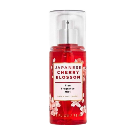 Xịt Thơm Toàn Thân Mini Bath & Body Works Cherry Blossom 75ml - Hương Hoa Anh Đào Ngọt Ngào, Dễ Dàng Mang Theo Khi Du Lịch