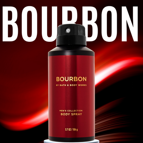 Xịt Thơm Toàn Thân Nam Bath & Body Works Bourbon 104g - Hương Nam Tính Khử Mùi Hiệu Quả, Tự Tin Mỗi Ngày