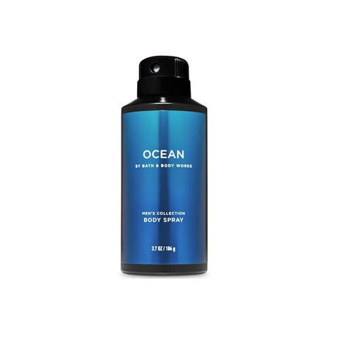 Xịt Thơm Toàn Thân Nam Bath And Body Works Ocean 104g - Hương Thơm Nam Tính Mát Mẻ, Khử Mùi Hiệu Quả, Dưỡng Ẩm Da
