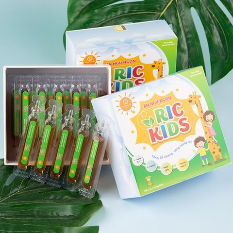 Siro Ăn Ngon Ngủ Ngon Ric Kids Hỗ Trợ Tăng Đề Kháng Cho Bé