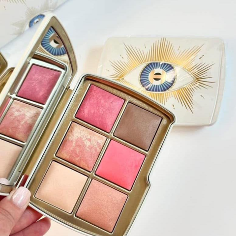 Bảng Phấn 6 Ô Hourglass Ambient Lighting Edit Unlocked Palette - Tạo Khối, Bắt Sáng, Màu Má Đầy Năng Lượng, Thời Trang, Thiết Kế Sang Trọng