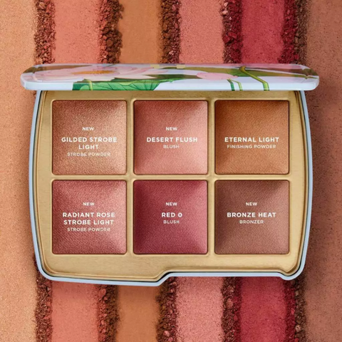 Bảng Phấn 6 Ô Hourglass Ambient Lighting Edit Unlocked Palette - Tạo Khối, Bắt Sáng, Màu Má Đầy Năng Lượng, Thời Trang, Thiết Kế Sang Trọng