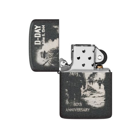 Bật lửa Zippo 46261 D-DAY Kỷ Niệm 80 Năm - Phiên Bản Giới Hạn Đặc Biệt Cho Người Sưu Tập Quân Sự