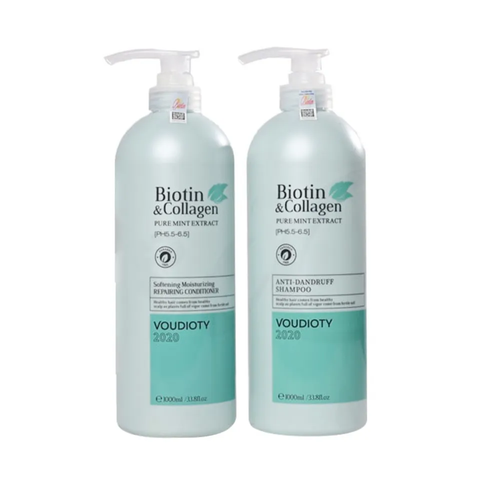 Bộ Dầu Gội Biotin Xanh Biển Hỗ Trợ Giảm Gàu - 1000ml