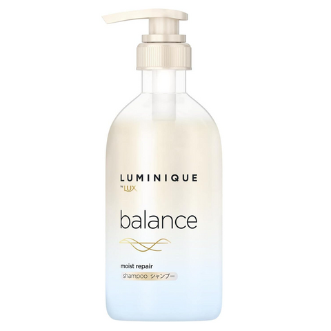 Cặp Dầu Gội Xả LUX Luminique Balance Moist Repair 480g - Giúp Phục Hồi Tóc Khô Xơ, Cấp Ẩm Sâu, Hương Thơm Sảng Khái