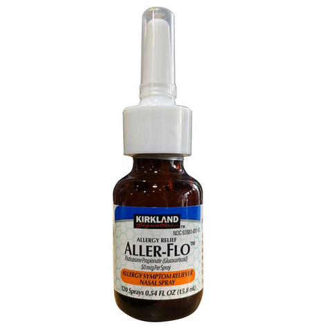 Chai xịt giảm xoang Kirkland Aller-Flo 15.8ml - Hỗ trợ giảm nghẹt mũi, chảy nước mắt, dễ chịu cho người lớn và trẻ em từ 12 tuổi trở lên.