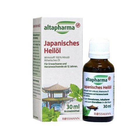 [Chính Hãng của Đức] Tinh Dầu Bạc Hà Altapharma, chai 30ml